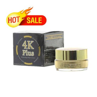 4K Plus Whitening Night Cream ไนท์ครีม ครีมกลางคืน 20g. ( 1 กล่อง)