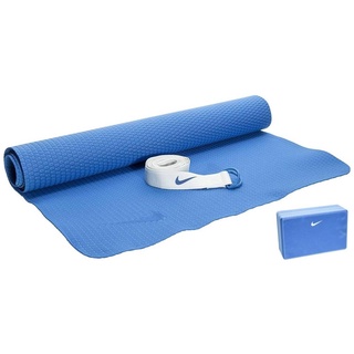 Nike เสื่อโยคะ OL+ Essential Yoga Kit Mat 3mm. 13428 BL(2100)