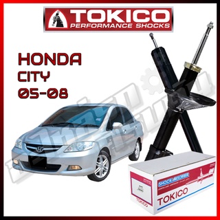 โช๊คอัพ TOKICO สำหรับ HONDA CITY ZX 2005-2008