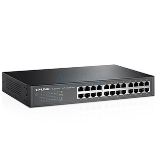 กล่องเน็ตเวิร์กสวิตซ์Gigabit Switching Hub 24 Port TP-LINK TL-SG1024D (11") ประกัน LT.