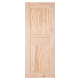 Interior door PINE DOOR MODERN DOORS CE115 90X200CM Door frame Door window ประตูภายใน ประตูไม้สนนิวซีแลนด์ MODERN DOORS