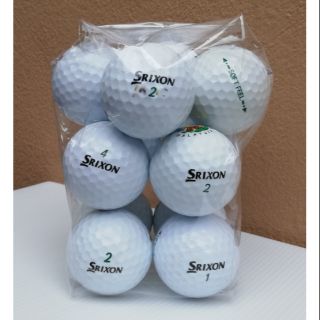 ลูก​กอล์ฟ​ Srixon​ Soft​ feel​ มืิอสอง 12ลูก 60​%