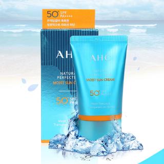 AHC Natural Perfection Moist Sun Cream Pregnant Women Available ครีมกันแดด สตรีมีครรภ์