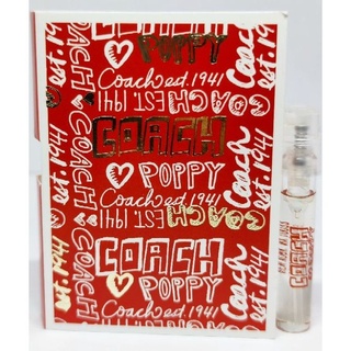 🔥🔥Vial Coach Poppy EDP 1.5ml ไวออลแท้💯 ค่าส่งถูก