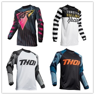 「พร้อมส่ง」เสื้อปั่นจักรยาน Thor Pro แขนยาว เสื้อแข่งรถจักรยานยนต์ MTB BMX เสื้อวิบาก เสื้อจักรยาน เสื้อ