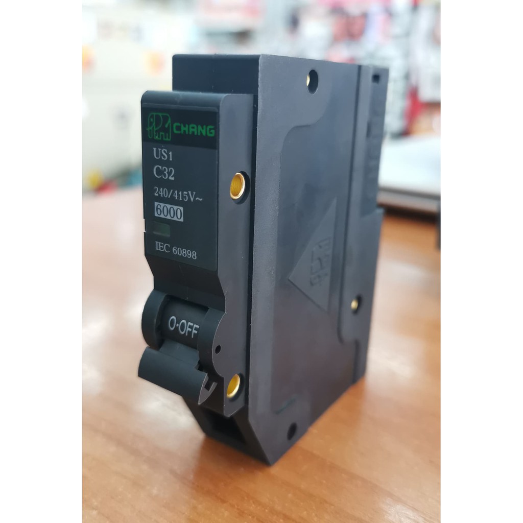 เซอร์กิตเบรกเกอร์ ลูกเซอร์กิต ลูกช้าง 1โพล 1P 16A, 20A, 32A Circuit Breaker Chang ลูกย่อย ช้าง