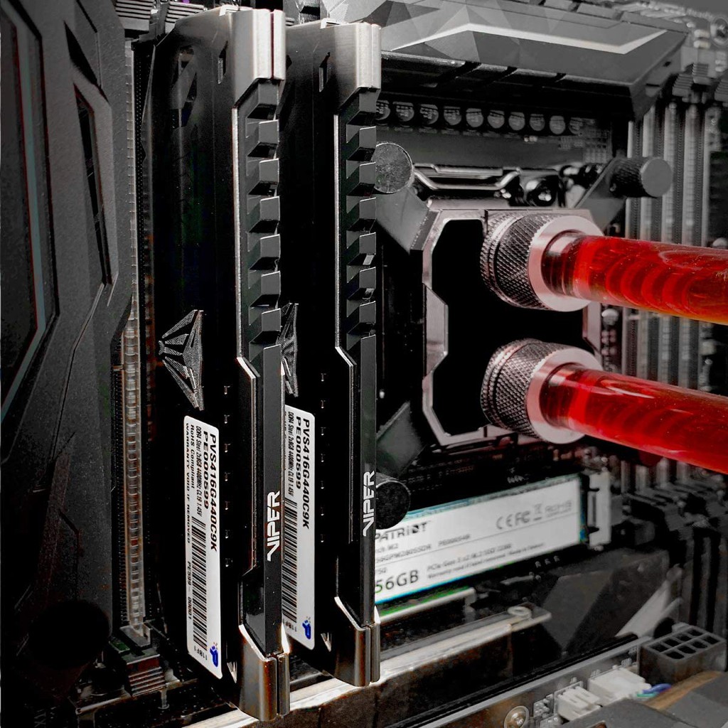 16GB (8GBx2) DDR4 (3200) RAM PC (แรมพีซี) PATRIOT VIPER GAMING STEEL - ประกันตลอดการใช้งาน