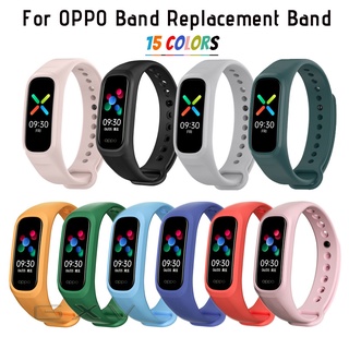 สายนาฬิกาข้อมือซิลิโคน กันน้ำ สำหรับ Oppo Band