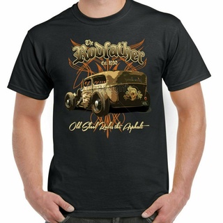 【🔥🔥】เสื้อยืดผ้าฝ้าย พิมพ์ลาย Hotrod 58 Father Hot Rat Rod American Classic V8 Car Garage 168 KApkfe19PBpljl24 สําหรับผ