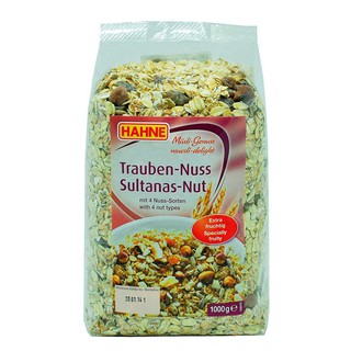 ฮาทเน่ ซีเรียล มูสลี่ ลูกเกด ถั่ว 1 กิโลกรัม Hatne Cereal Muesli Raisins and Peas 1 kg.