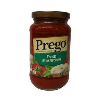 Prego Fresh Mushroom Sauce 397g  พรีโก้ซอสเห็ดสด 397 กรัม