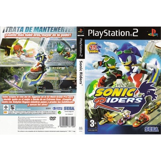 แผ่นเกมส์ PS2 Sonic Riders   คุณภาพ ส่งไว (DVD)