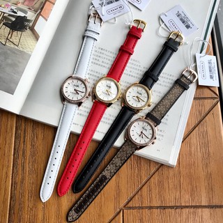 COACH Coach Belt Watch ผู้หญิงผลึกเพชรเคลื่อนไหวขนาดเล็กดู