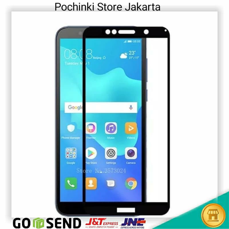 กระจกน รภ ยป องก นรอยข ดข วนส าหร บ Huawei Y5 Prime Y5 18 Jc Shopee Thailand