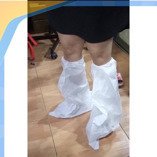 N1 ถุงคลุมเท้า shoes Cover ถุงคลุมรองเท้า ppe ถุงคลุมเท้าทางการแพทย์ ถุงคลุมเท้ า ราคาถูก