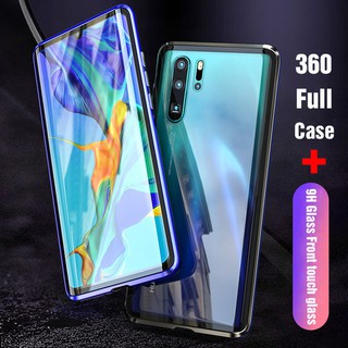 เคสประกบเคส เคสประกบเคส Huawei P20 P30 Lite Pro V20 เคสเคส สองด้าน Full Glass Case case cover shell