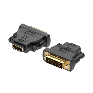 Vention DVI To HDMI To DVI ตัวแปลง 24+1 DVI 1080P HDMI Adapter