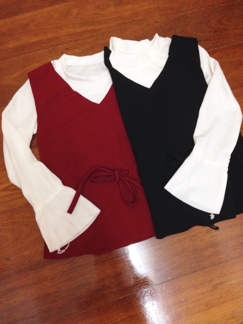 MShop 2 ชิ้น Outwear + เสื้อแขนยาว