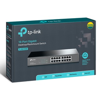 TL-SG1016D TP-LINK 16-Port Gigabit Desktop/Rackmount Switch