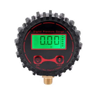 xinp✨250PSI Digital Tire Pressure Gauge Car Pressure Tester M11*1 Thread with Light