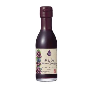 อุชิโบริ น้ำองุ่นและบลูเบอร์รี่หมักออร์แกนิก ขนาด 150 มล. - Uchibori Grape & Blueberry Vinegar