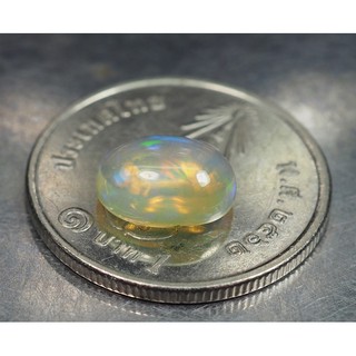 โอปอลหลากสี (Opal) 1.28 กะรัต (13528)