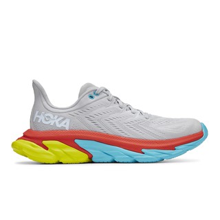 HOKA - CLIFTON EDGE - LUNAR ROCK / WHITE - รองเท้าวิ่งผู้ชาย รองเท้าวิ่งถนน