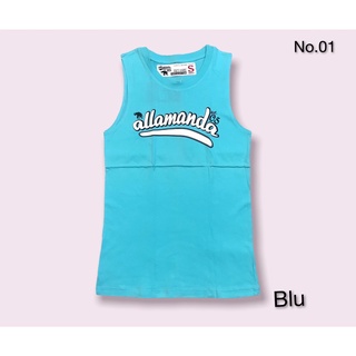 ล้างสต็อค🔥Allamanda เสื้อยืดแขนกุด รวมลาย/สี ไซส์S *Online Only