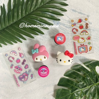 🌈 พร้อมส่ง ❤️ Sanrio Hello Kitty My Melody Griptok กริปคิตตี้ กริปมายเมโลดี้ ลิขสิทธิ์แท้