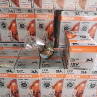 หลอดไฟ OSRAM 12V25 12V25/25 T19 12V LC135 Y125 EX5 W125 Y110 KRISS 2