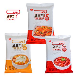 พร้อมส่ง 떡볶이 ต็อกโบกี 3 รส 3 สไตล์ Yopokki Tteokbokki Pack 120g