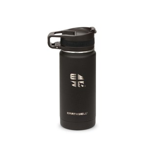 Earthwell กระบอกน้ำเก็บร้อน/เย็น รุ่น 16OZ VACUUM BOTTLE VOLCANIC BLACK - ROASTER LOOP CAP