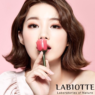 LABIOTTE Flomance Lip Color Shine Pink Dahlia PK01 ลิปกุหลาบเพื่อริมฝีปากฉ่ำน้ำจากเกาหลีของแท้