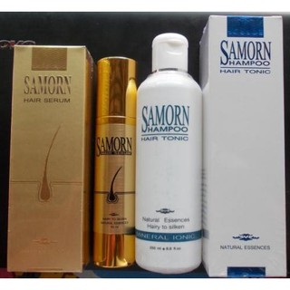 SAMORN แฮร์โทนิค &amp; เซรั่ม ปลูกผม แก้ปัญหาผมร่วง ผมบาง ศรีษะล้าน ผมร่วง