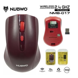 เมาส์ไร้สาย NUBWO NMB-017 Wireless Mouse สีสันสดใส ราคาถูก🦄