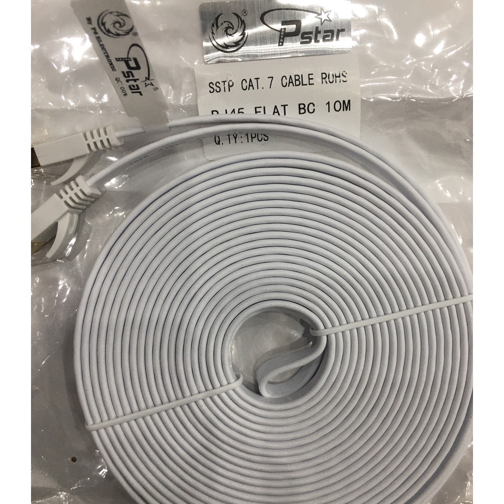 CAT7 Gigabit ยาว 10  เมตร สายเคเบิลอีเทอร์เน็ต, ENJOY 10000 Mbps การส่งข้อมูลความเร็วสูง