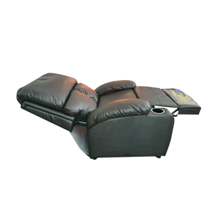 [ลดอีก480โค้ดMW6HT6J] Recliner Relax หุ้มหนังสังเคราะห์เกรดA พร้อมที่วางแก้วอย่างดี มี2สี