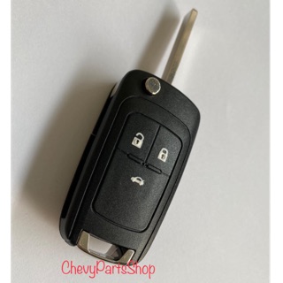 กรอบกุญแจ Chevrolet Cruze Sonic  Trailblazer แบบ 3 ปุ่ม (ไม่…