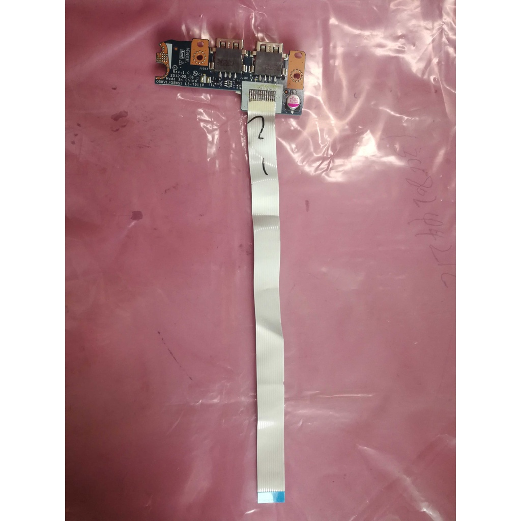 บอร์ด USB สําหรับ Acer V3-571G V3-571 V3-551G V3-551 E1-531 E1-571G แล็ปท็อป USB BOARD Q5WV1/Q5WS1 L
