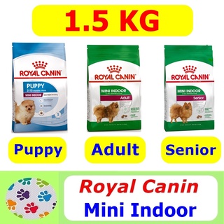 Royal Canin Mini Indoor Puppy/Adult/Senior 1.5 Kg