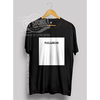 เสื้อยืดโอเวอร์ไซส์เสื้อยืด พิมพ์ลาย Viral PULL BEAR COMBED 30S สําหรับผู้ชาย ผู้หญิง อายุ 3 ปีS-3XL