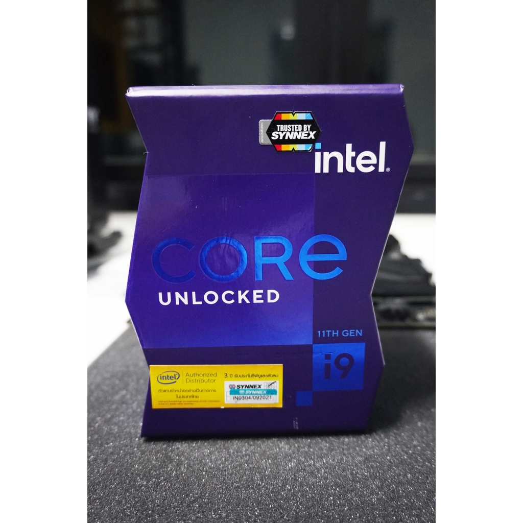 CPU (ซีพียู) 1200 INTEL CORE I9-11900K 3.5 GHz ประกันเหลือ 2ปี 7เดือน