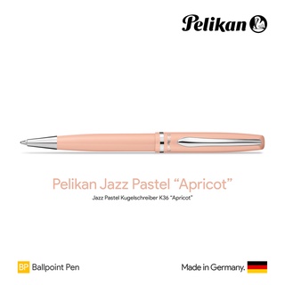 Pelikan Jazz Pastel "Apricot" Ballpoint Pen - ปากกาลูกลื่นพิลิแกนแจ๊ซ พาสเทล