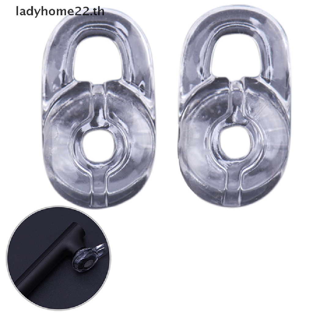 Doulady แผ่นซิลิโคนครอบหูฟังบลูทูธแบบนุ่ม 10 ชิ้น
#2