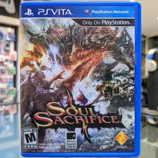 (ภาษาอังกฤษ) มือ2 PS Vita Soul Sacrifice แผ่นPSVITA เกมPSVITA มือสอง (Only On Playstation)