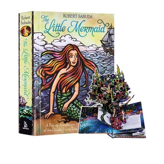 [หนังสือ ป๊อบอัพ] The Little Mermaid: A Pop-Up Adaptation of the Classic Fairy Tale Robert Sabuda 9781471118586 English