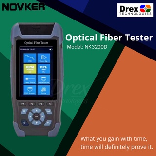 Novker NK3200D UPC Mini Pro OTDR Optical Fiber Tester Dual Band