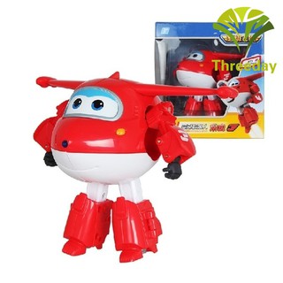 3 d 15 ซม. abs super wings โมเดลตุ๊กตาหุ่นยนต์ของเล่นสําหรับเด็ก