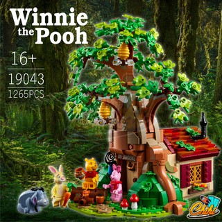 ชุดตัวต่อ WINNIE THE POOH บ้านหมีพู No.19043 จำนวน 1,265 ชิ้น