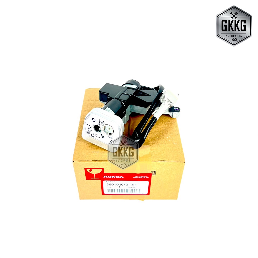 ชุดกุญแจ แท้เบิกศูนย์ HONDA WAVE125i ปลาวาฬ LED (2017-2020) รหัสสินค้า 35010-K73-T61